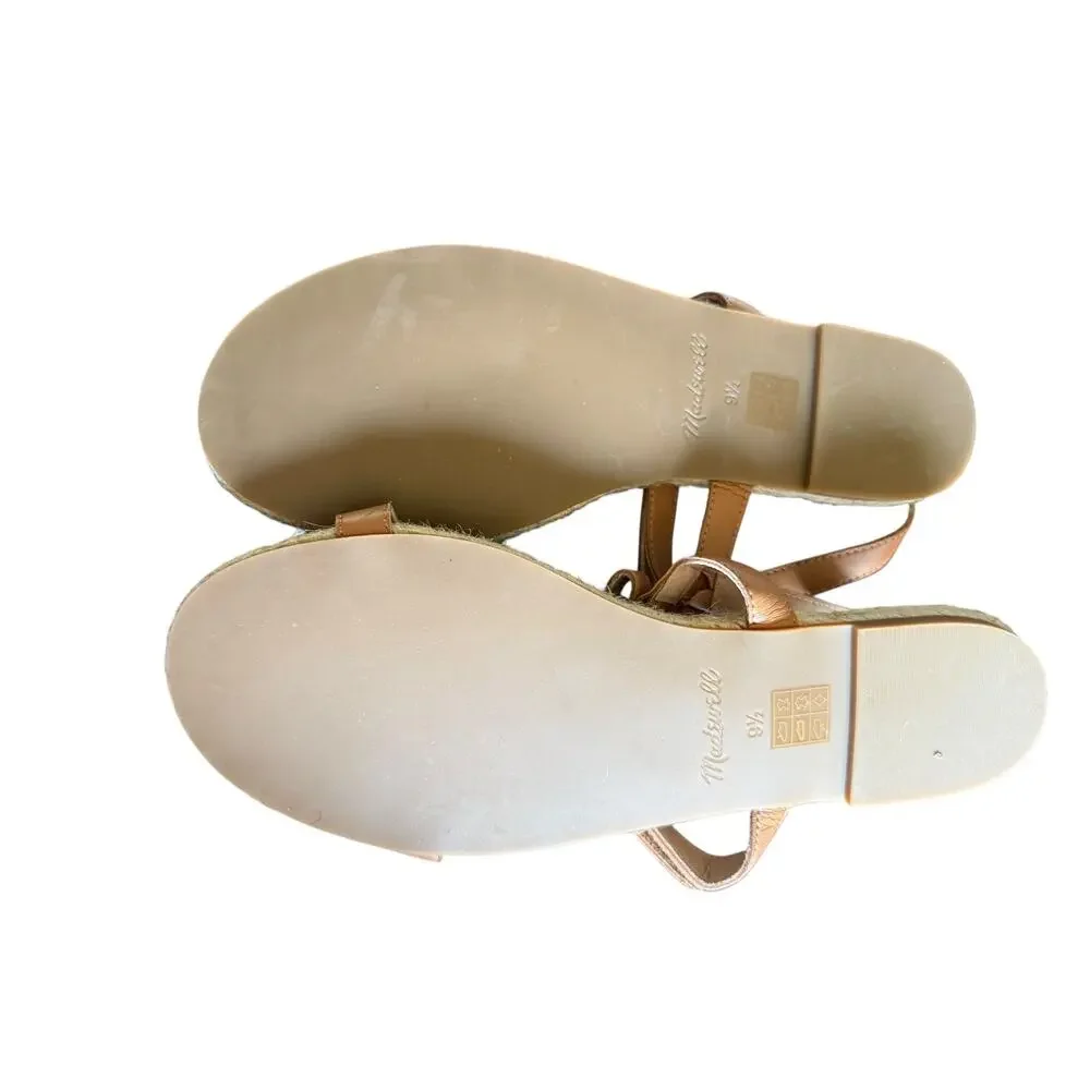 Madewell Hallie Espradilles Sandals sz 9.5 NWOB